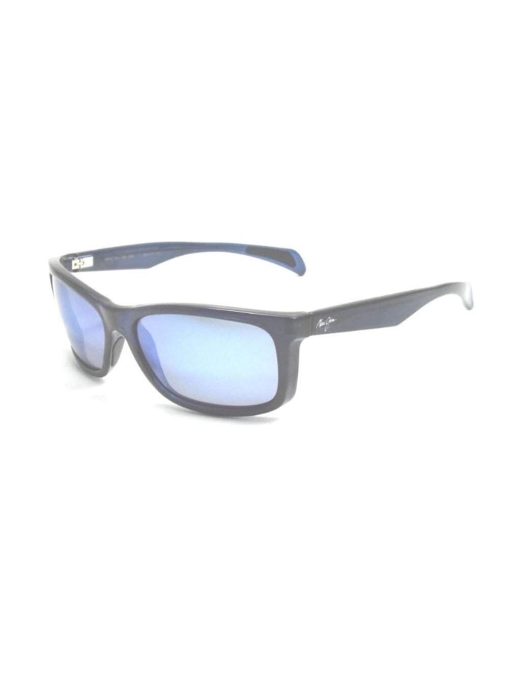 Maui Jim Puhi MJ 785-08A Translucent Navy Blue / Blue Hawaii Polarized Lens